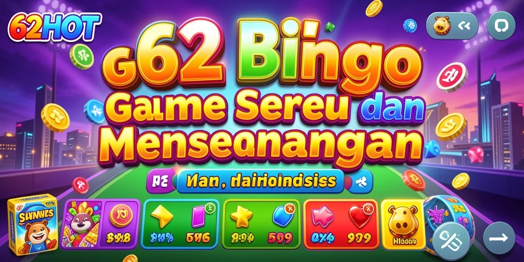 Gameplay seru dalam aplikasi Bingo 62HOT dengan grafik yang menarik.