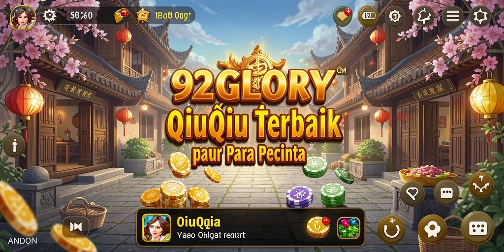 Tampilan screenshot gameplay QiuQiu yang menarik di 92GLORY.