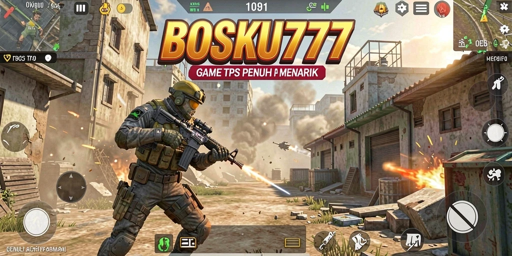 Tampilan seru dari gameplay BOSKU777 saat pertempuran berlangsung.