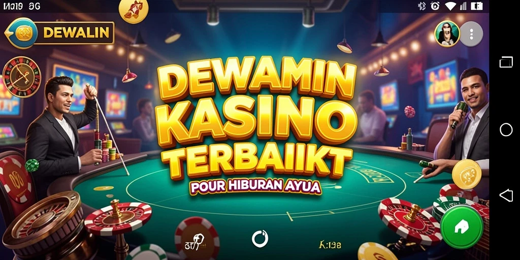 Tampilan gameplay DEWALIN yang mengasyikkan dan penuh warna.
