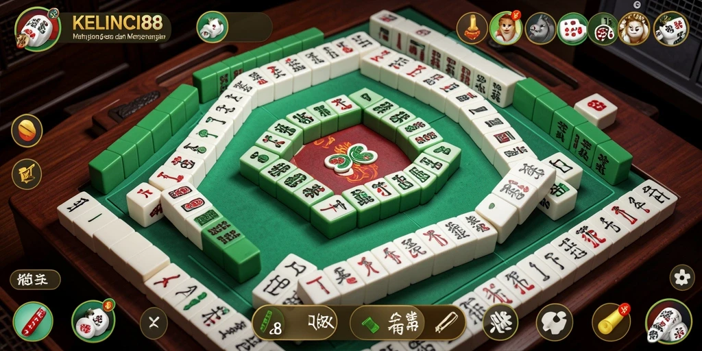 Tangkapan layar gameplay KELINCI88 menampilkan tantangan Mahjong yang seru.