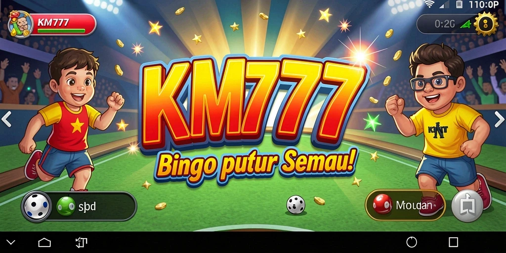 Tampilan gameplay Bingo yang menegangkan di KM777.