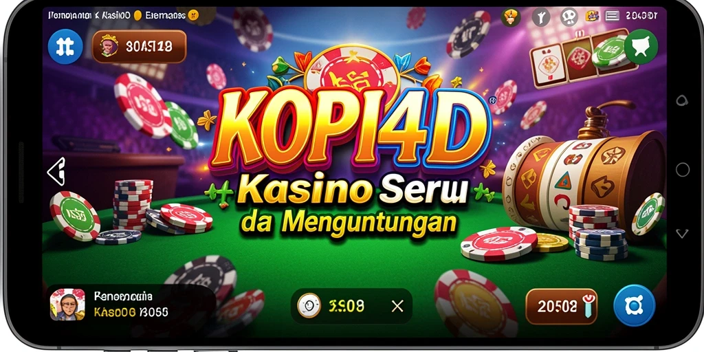 Screenshot gameplay KOPI4D yang menampilkan aksi seru di Kasino.