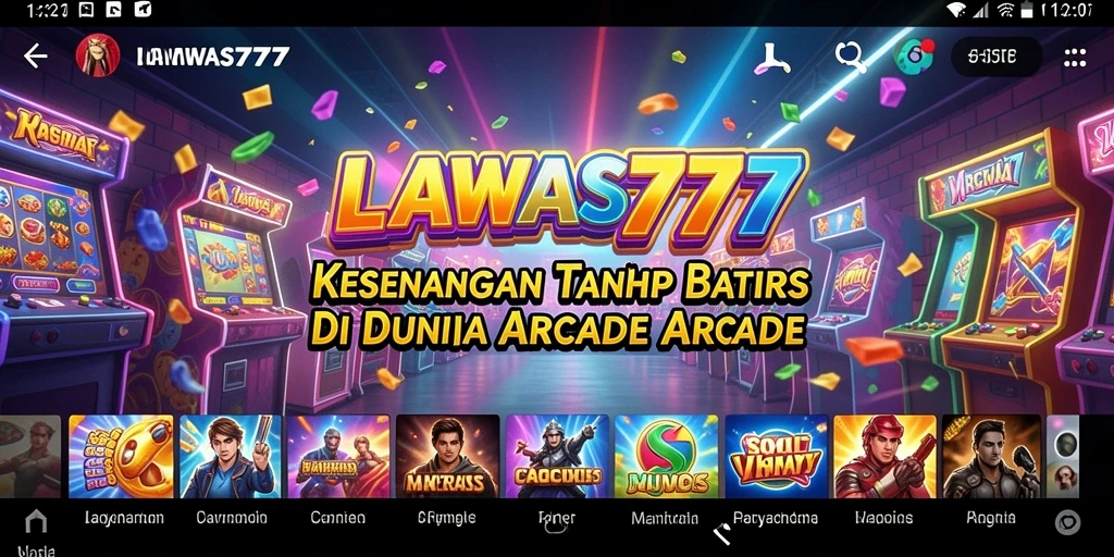 Tampilan seru gameplay LAWAS777 yang penuh tantangan di setiap level.