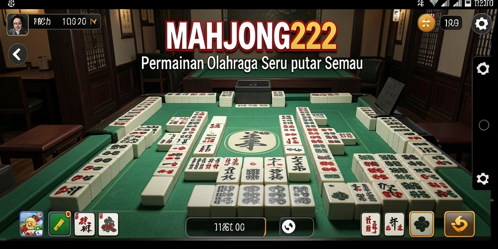 Tampilan gameplay yang menarik dari MAHJONG222 dalam aksi olahraga.