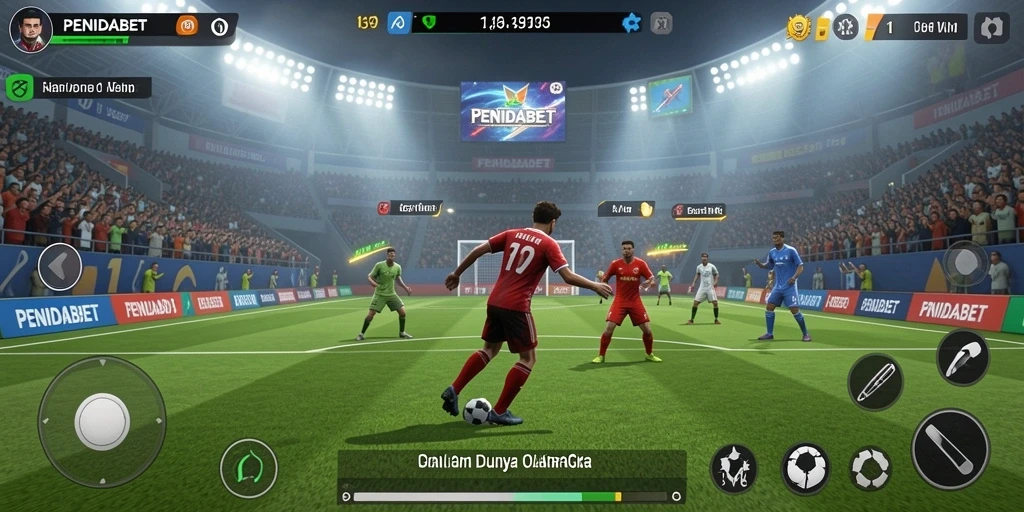 Tampilan gameplay PENIDABET yang seru dan mendebarkan dalam olahraga.