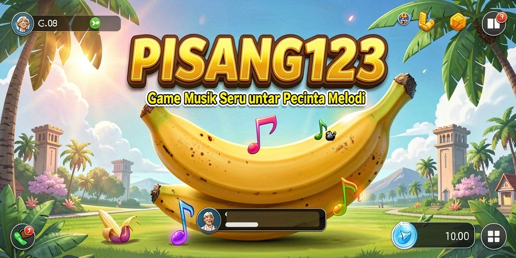 Tampilan gameplay PISANG123 dengan berbagai fitur menarik.
