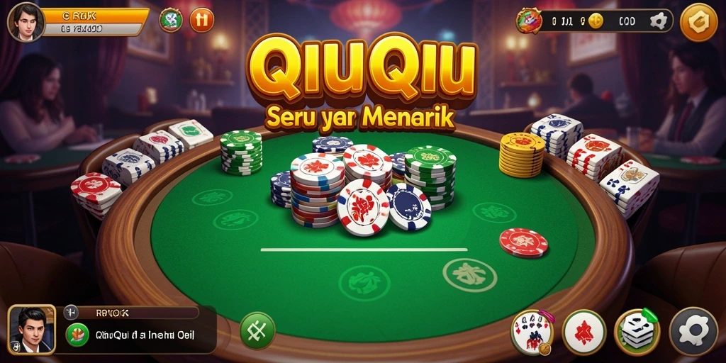Screenshot RPOK menampilkan gameplay QiuQiu yang seru.
