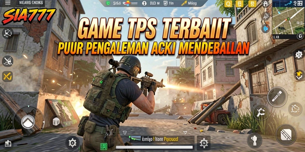 Gameplay SIA777 yang mendebarkan dalam arena tempur TPS.