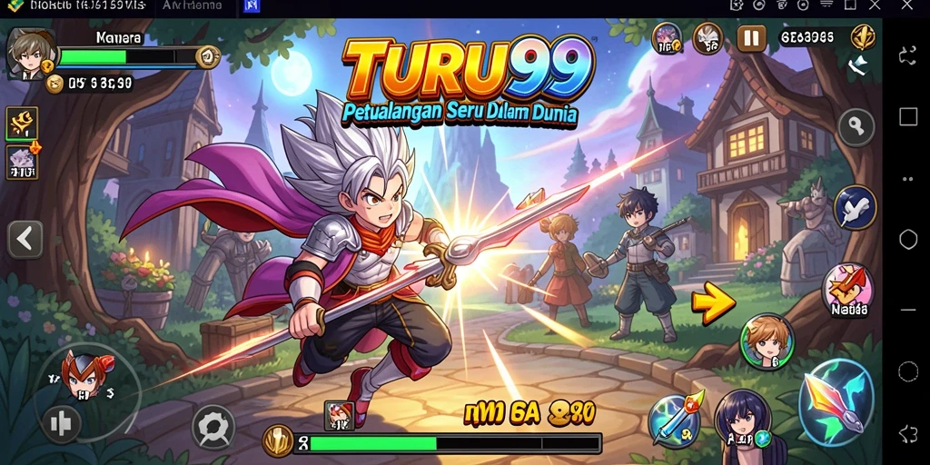 Tampilan gameplay TURU99 yang memukau dan penuh aksi.