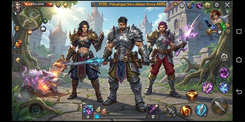 Gameplay menarik dari VC55 dengan grafis yang menakjubkan.